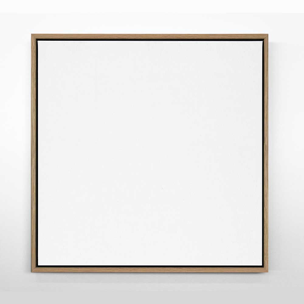Stretched Cotton Blank Canvas With Floating Frame (55mm)