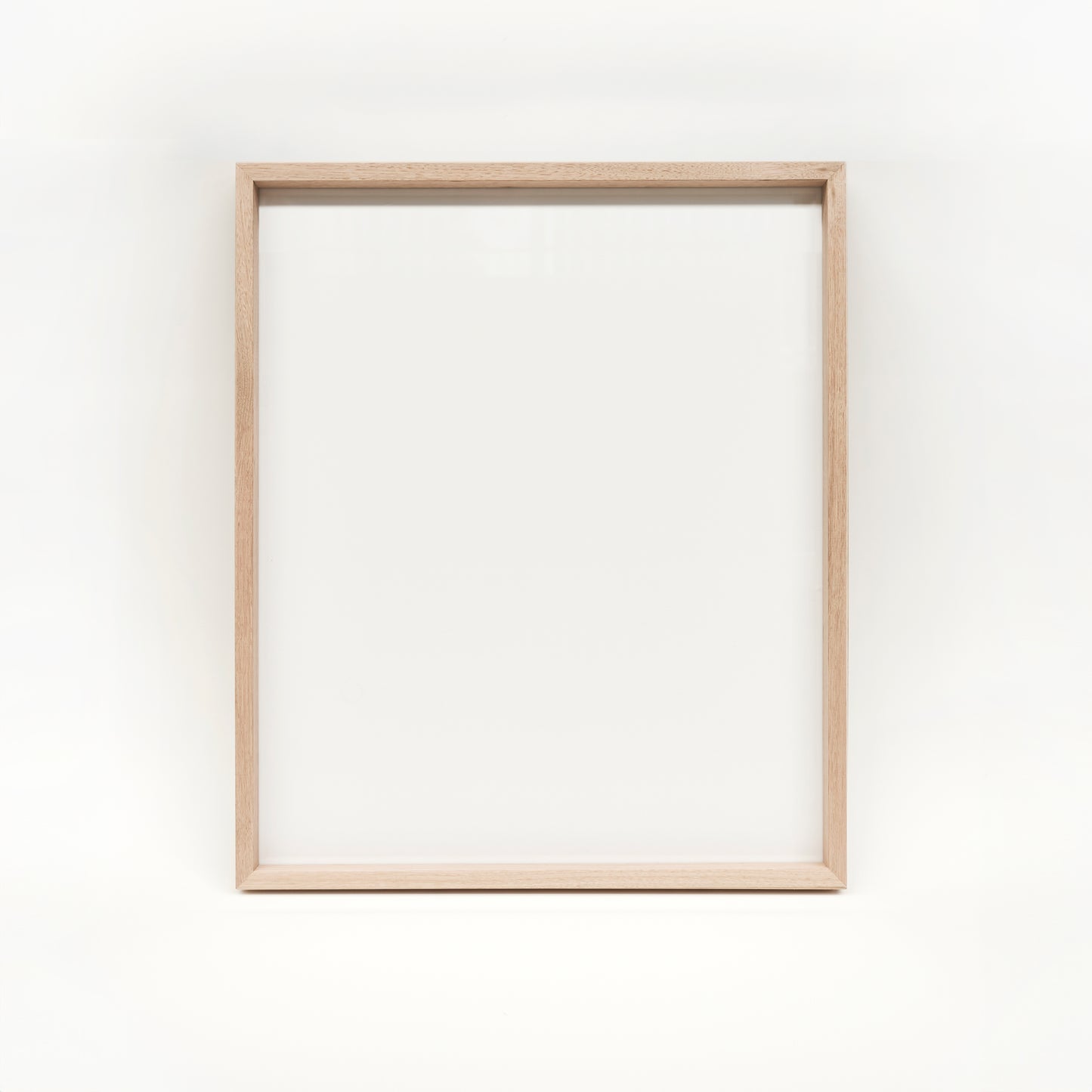 Tasmanian Oak Deep Recessed Frame with Acrylic