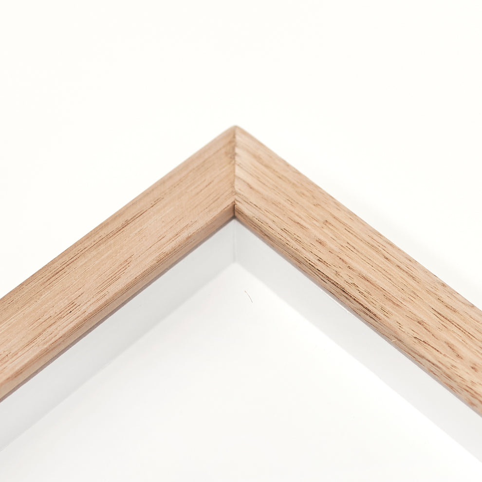 Tasmanian Oak Shadow Box Frame with Acrylic – Frame Bar